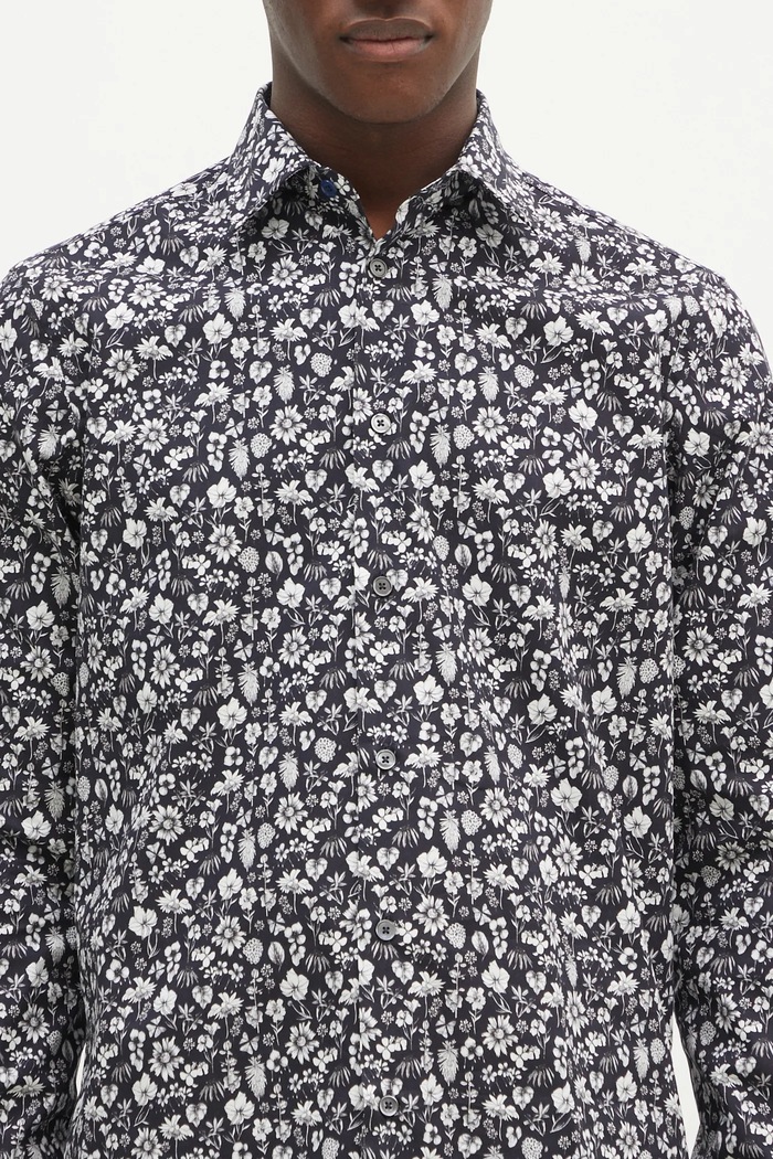 Bavlněná košile Paul Smith černá M1R.800P.P02609