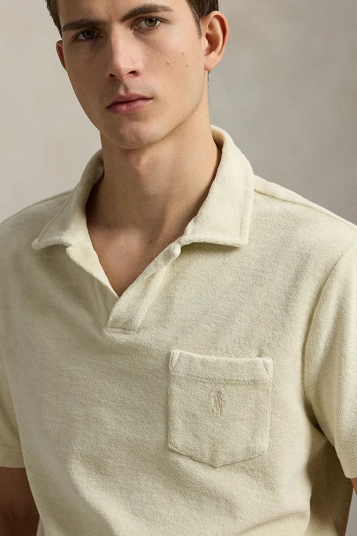 Polo Ralph Lauren polo de bumbac Polo Shirt bej 710965382