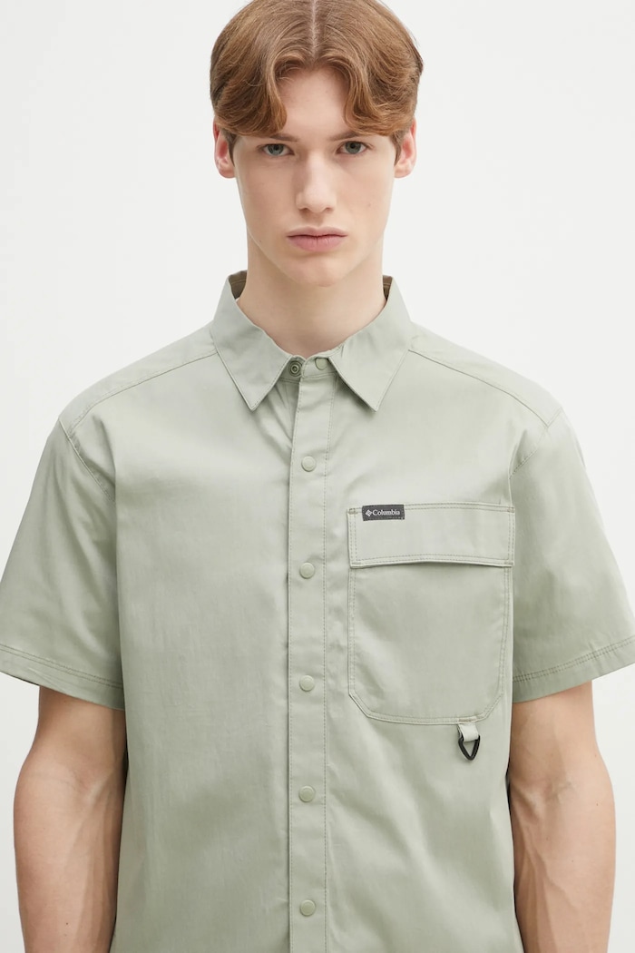 Columbia camicia Landroamer Twill Shirt verde 2120591