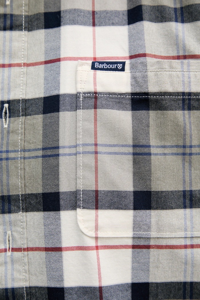Barbour koszula Lewis Tailored Shirt MSH5070 szary
