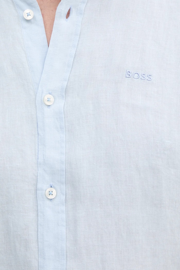 BOSS camasa de in 50539352 albastru