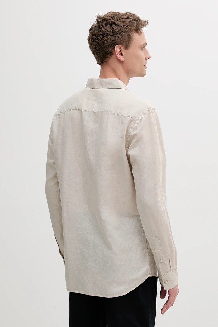 Ruházat Calvin Klein len ing K10K114488 bézs
