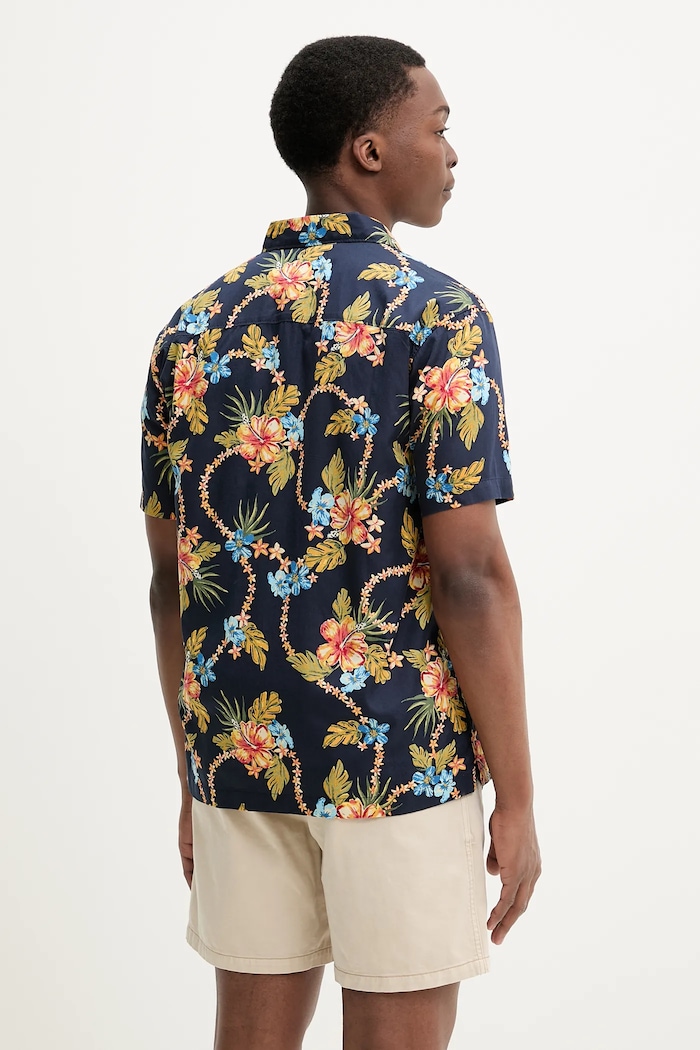 Oblečenie Košeľa Superdry M4010947A.F7B tmavomodrá