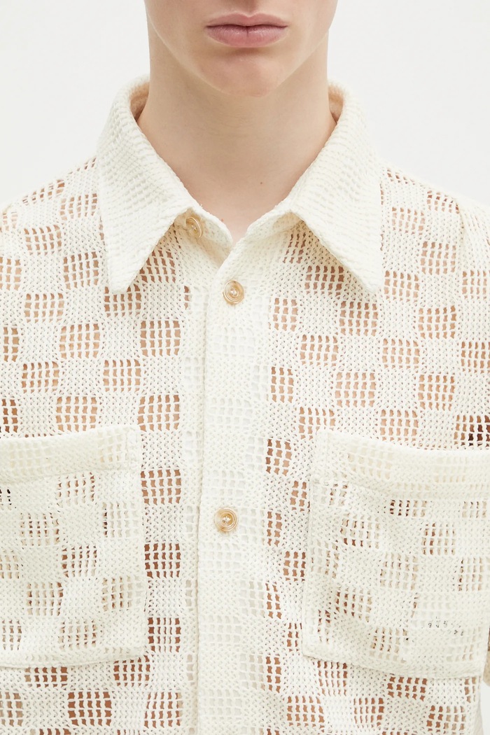 Andersson Bell camicia Letto Knitted beige atb1234m