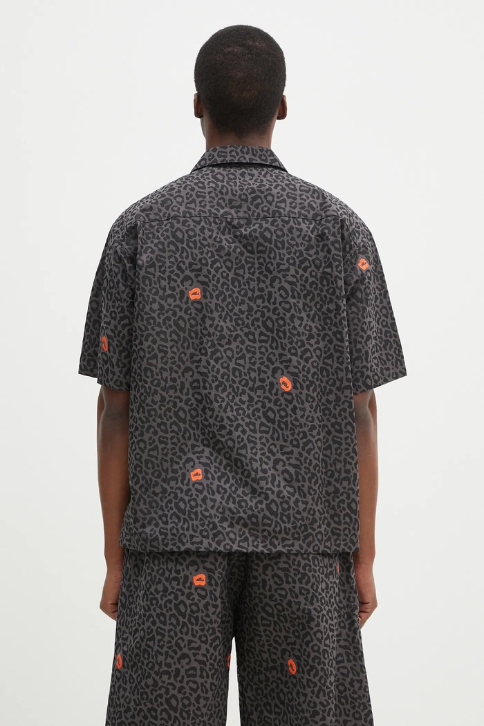 Odzież Undercover koszula Shirt UP1E4409.1 szary