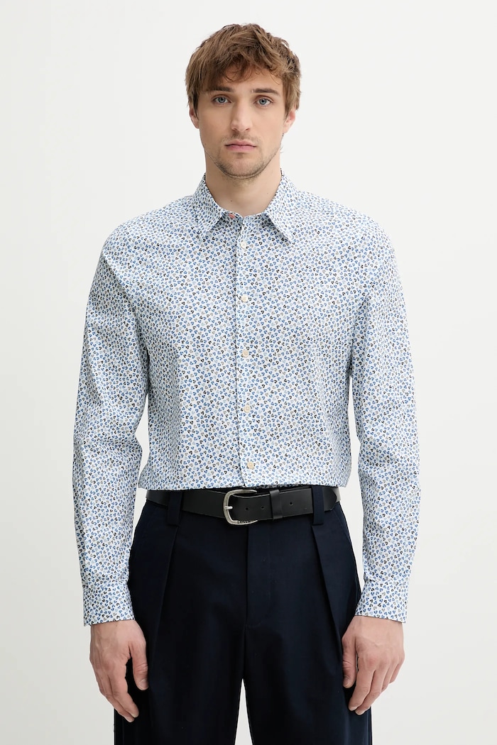 Košile PS Paul Smith regular bílá M2R.149T.P22318