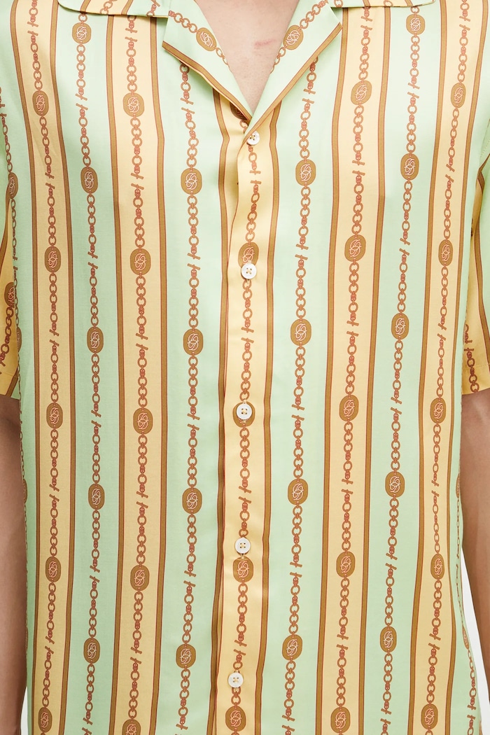 Рубашка Drôle de Monsieur La Chemise Bijoux зелёный G.SH204.VI016.LGN