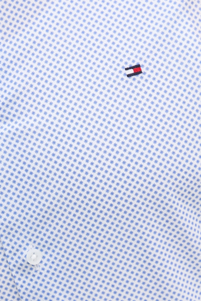 Bombažna srajca Tommy Hilfiger MW0MW38960 modra
