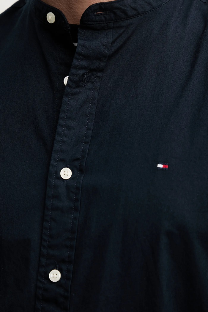 Bavlnená košeľa Tommy Hilfiger MW0MW39966 tmavomodrá