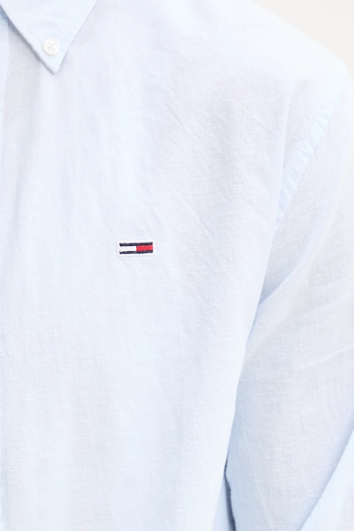 Tommy Jeans koszula DM0DM20875 niebieski