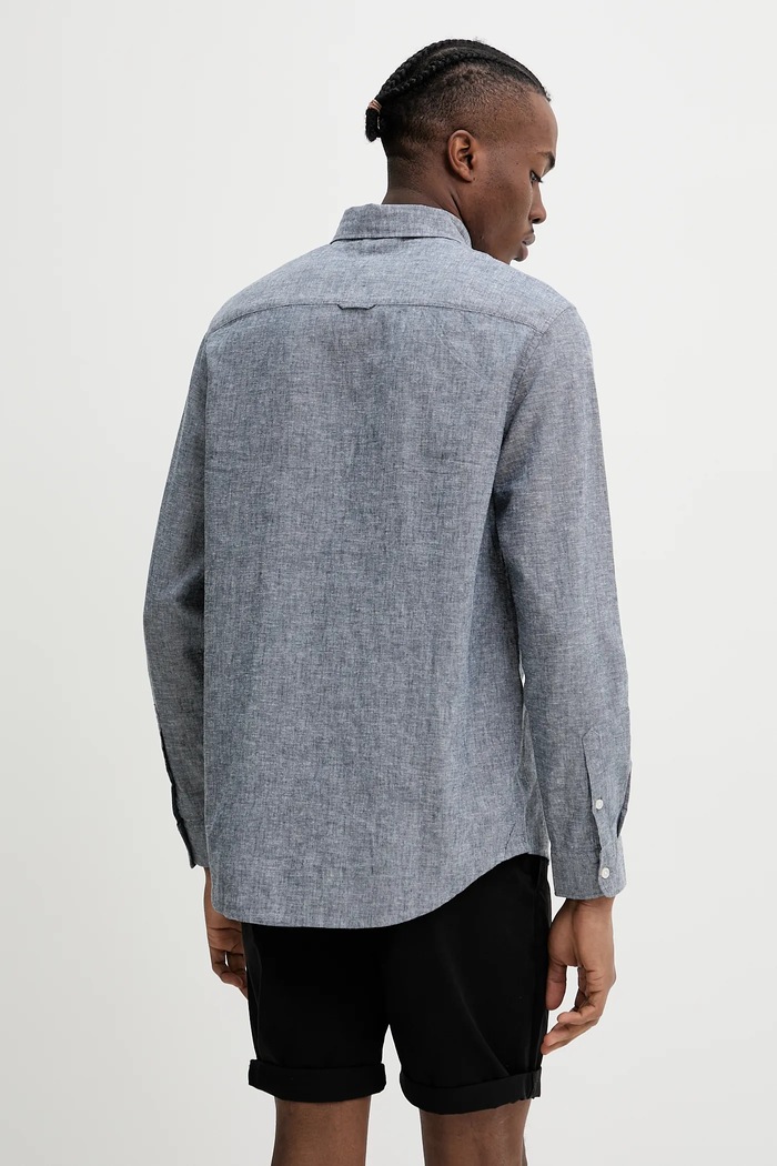 Odzież Tommy Jeans koszula DM0DM20875 szary