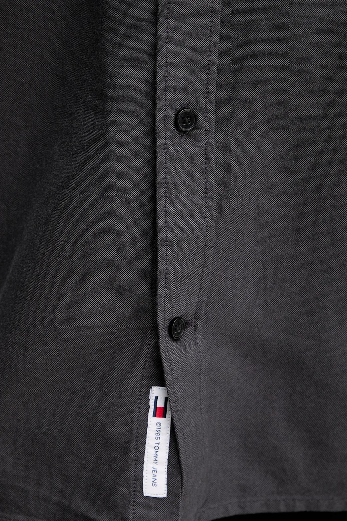 Tommy Jeans cămașă bărbătească din bumbac DM0DM21298 gri