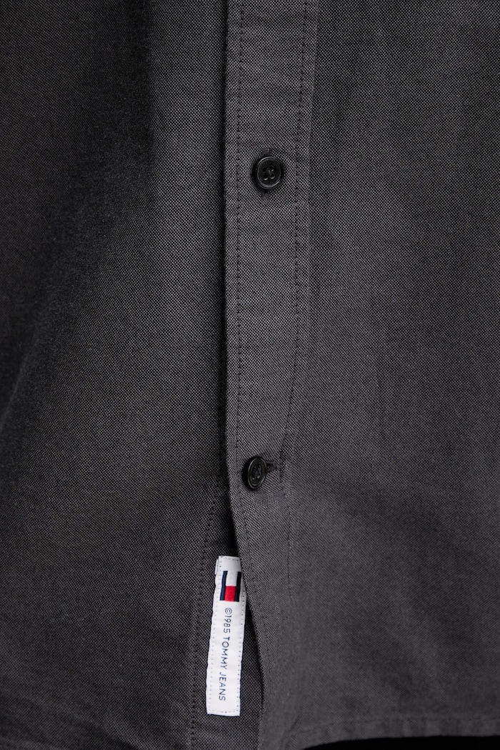 Tommy Jeans cămașă bărbătească din bumbac DM0DM21298 gri