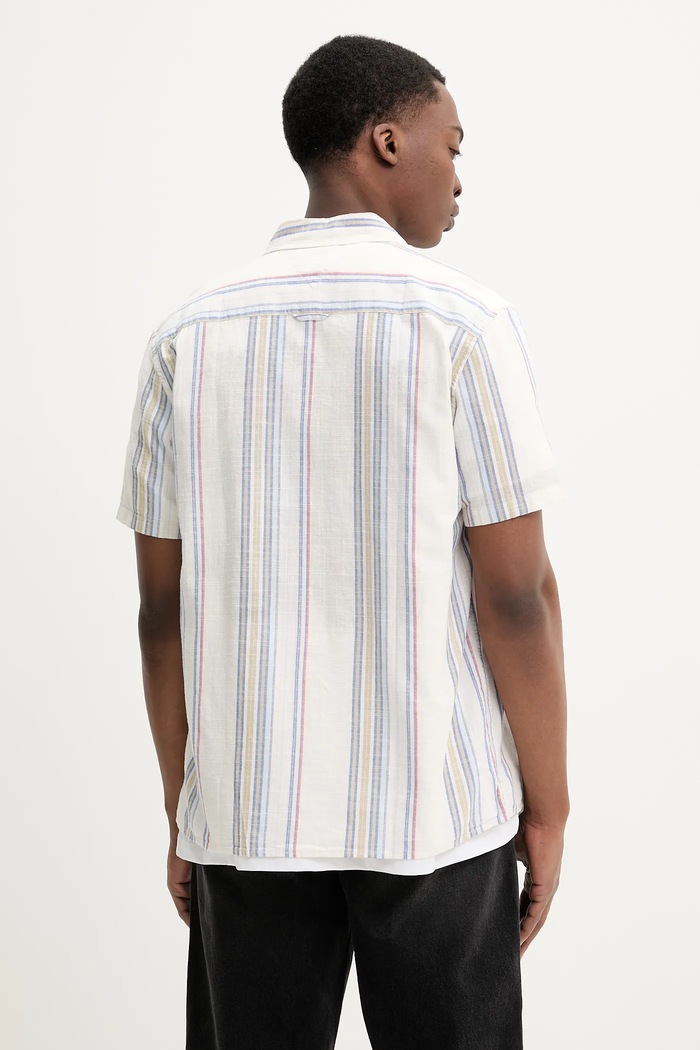Ρούχα Βαμβακερό πουκάμισο Tommy Jeans DM0DM21302 μπεζ