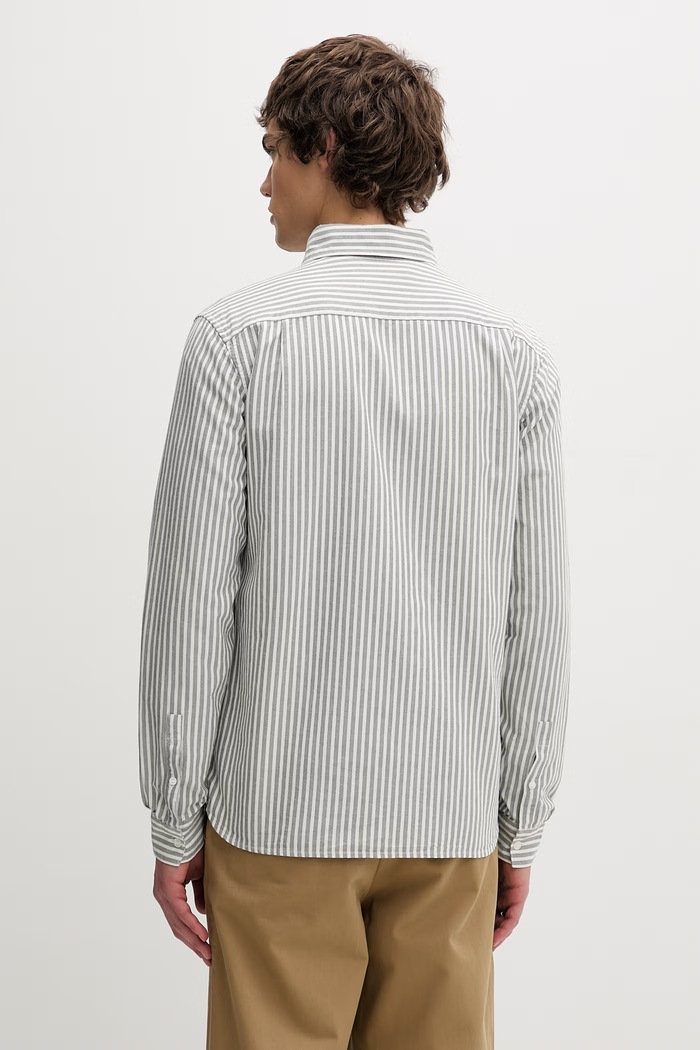 Îmbrăcăminte Fred Perry cămașă din bumbac M6574.X89 verde