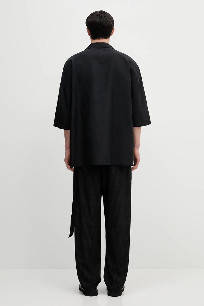 Одежда Рубашка Rick Owens DRKSHDW Magnum Tommy DU01E3290.NR чёрный