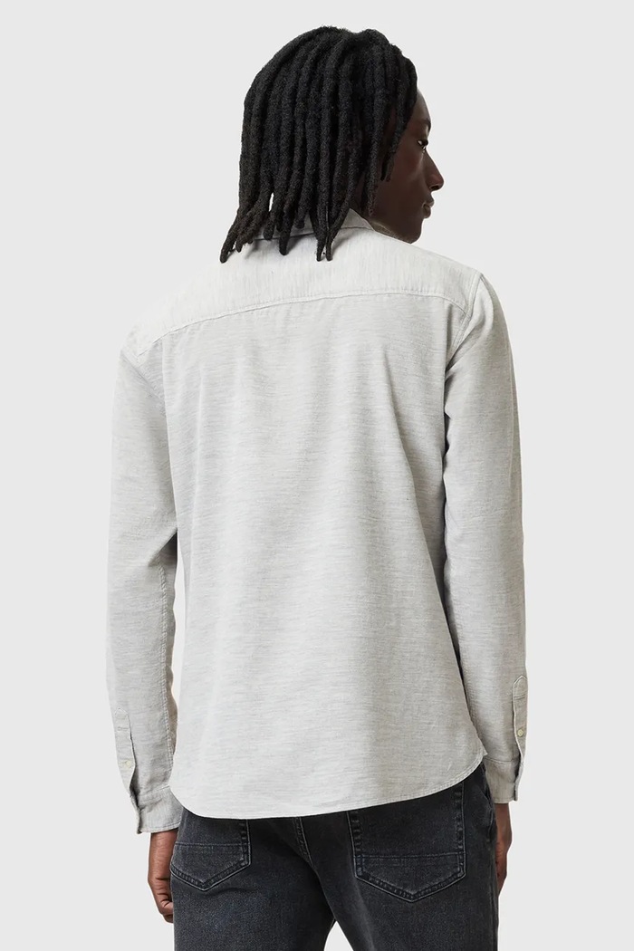 Ruházat AllSaints pamut ing LORELLA M151SB szürke