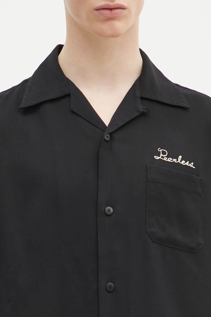 Visvim ing Keesey Sp Shirt L/S fekete 125105011015