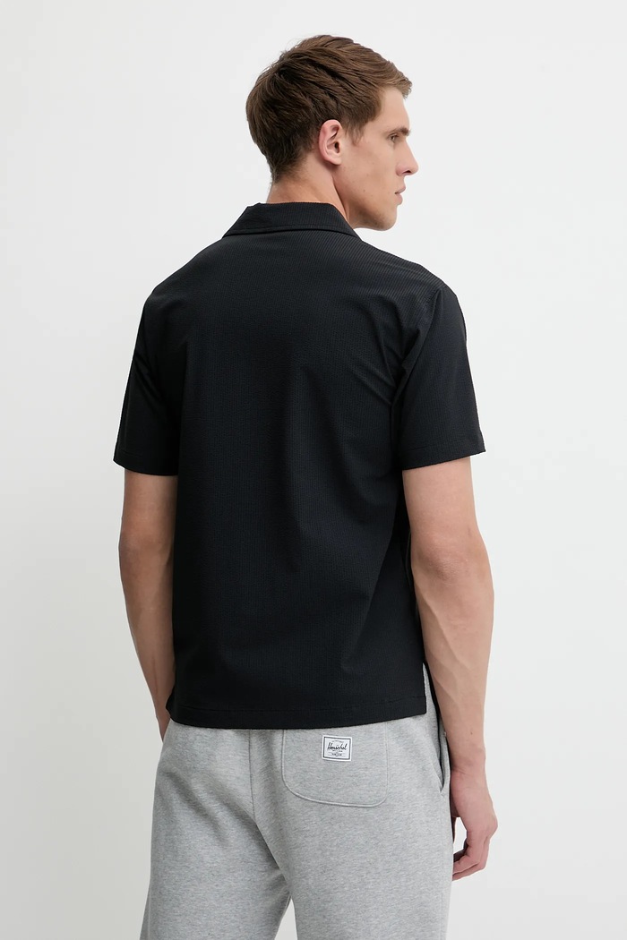 Abbigliamento New Balance camicia MT51523BK nero