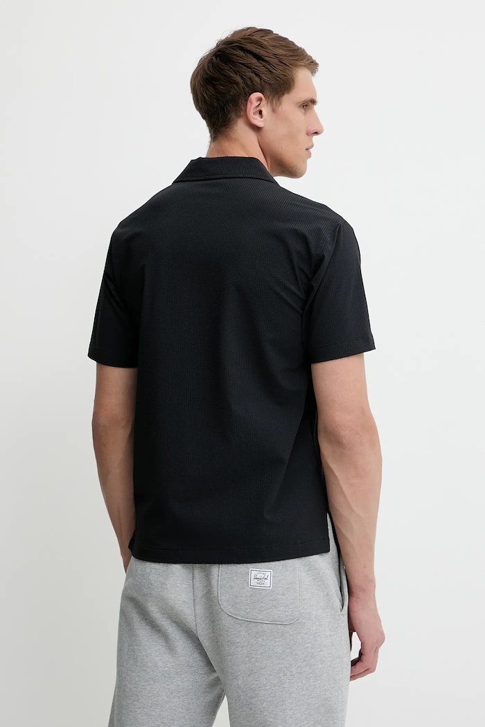 Abbigliamento New Balance camicia MT51523BK nero