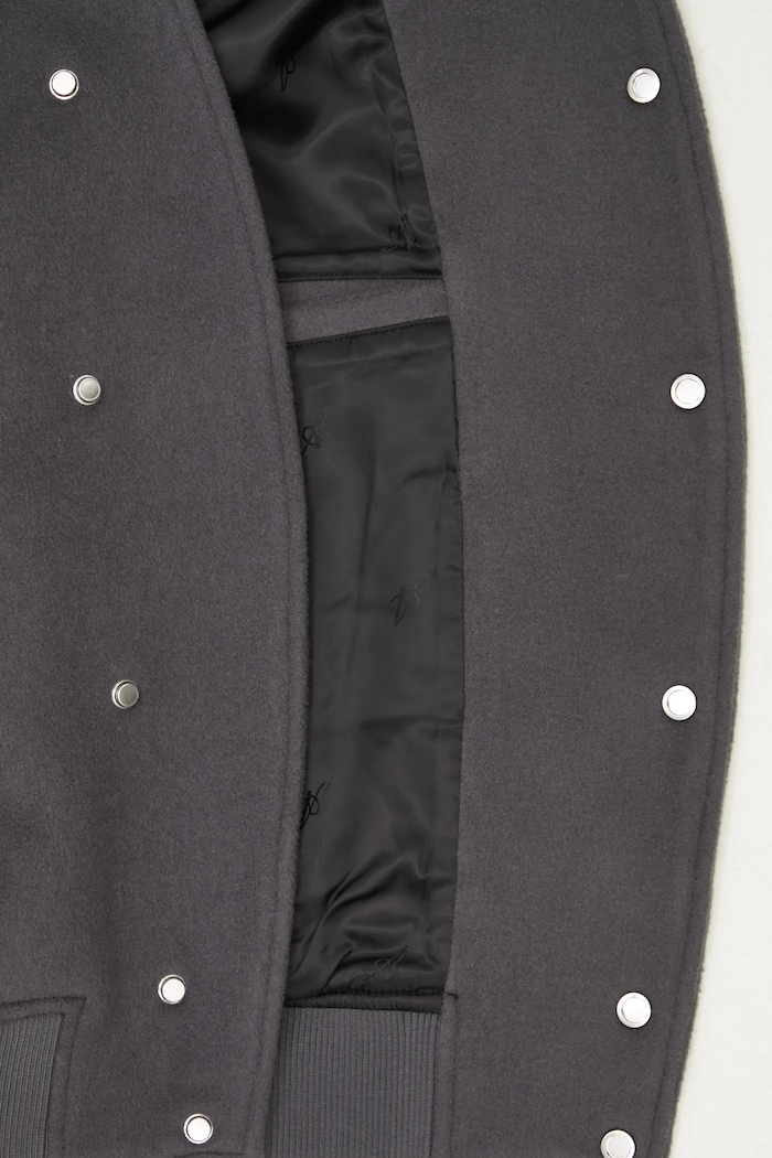 Μάλλινο μπουφάν bomber Axel Arigato Typo Varsity Jacket A3074003