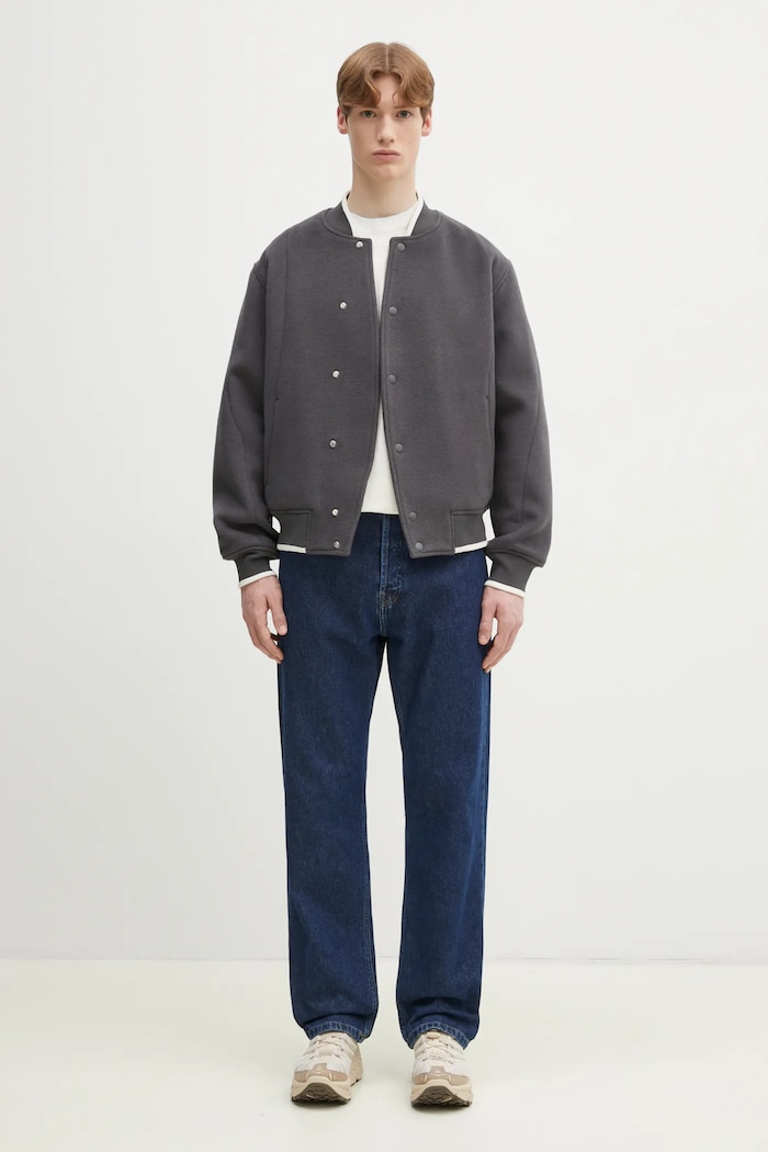 Μάλλινο μπουφάν bomber Axel Arigato Typo Varsity Jacket A3074003