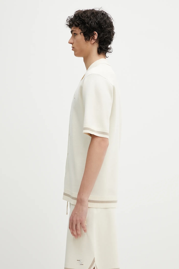 Filling Pieces camicia Classic 91222209936 beige SS25