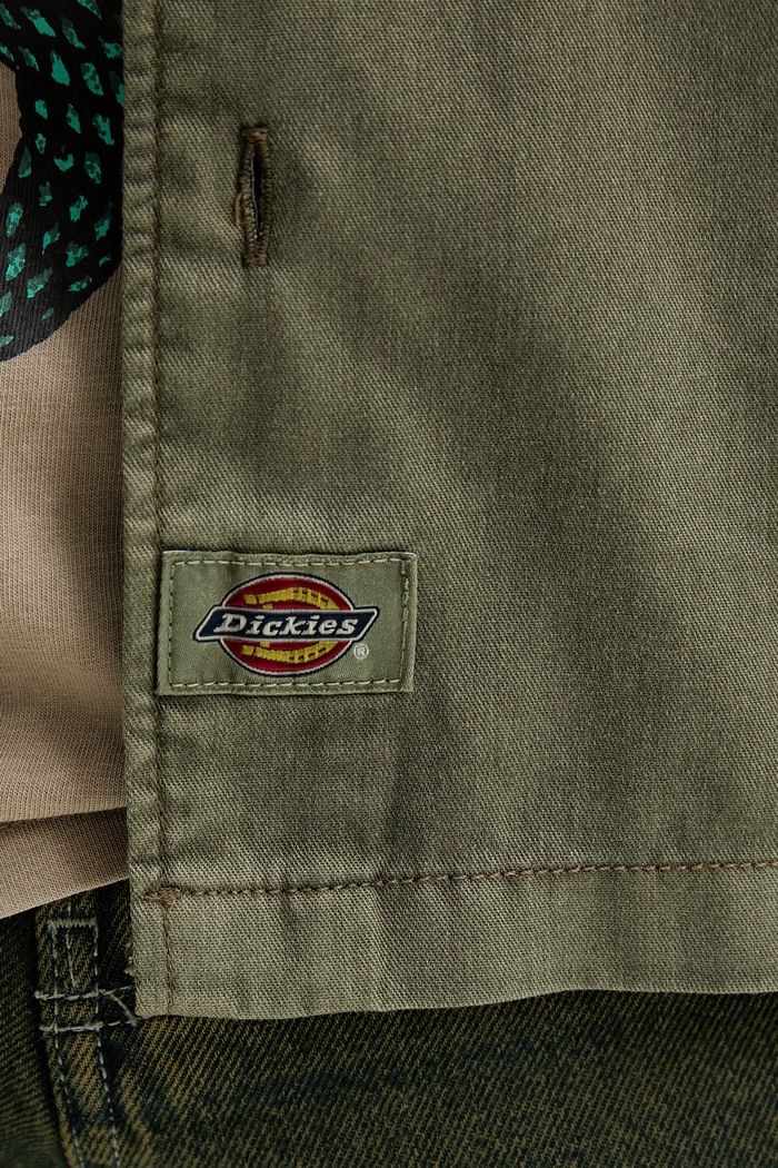 Πουκάμισο Dickies DK0A4Z7QMGR1 πράσινο