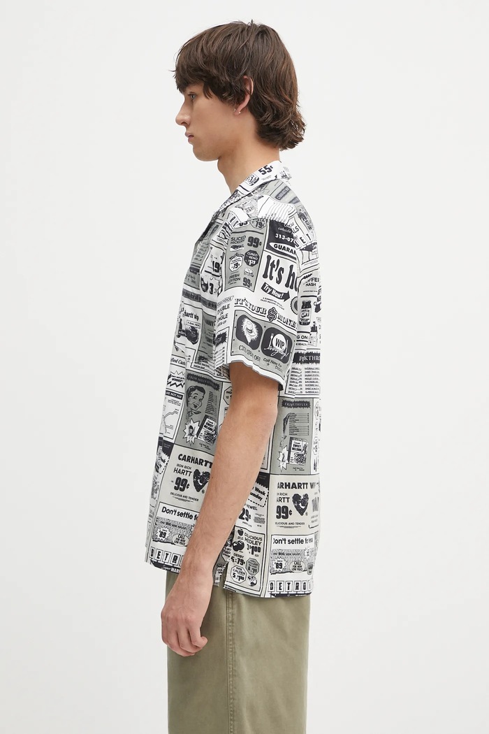 Риза Carhartt WIP S/S Catalogue Shirt I034548.2UEXX многоцветен SS25