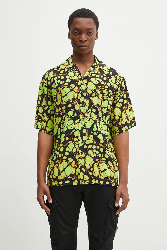 Martine Rose camicia Hawaiian rilassato verde 404WS24416