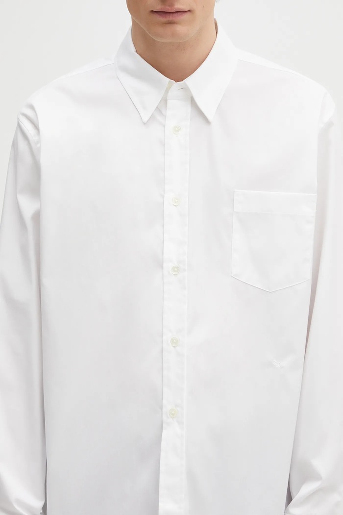 Our Legacy cotton shirt Beyond Bd white M2252BW