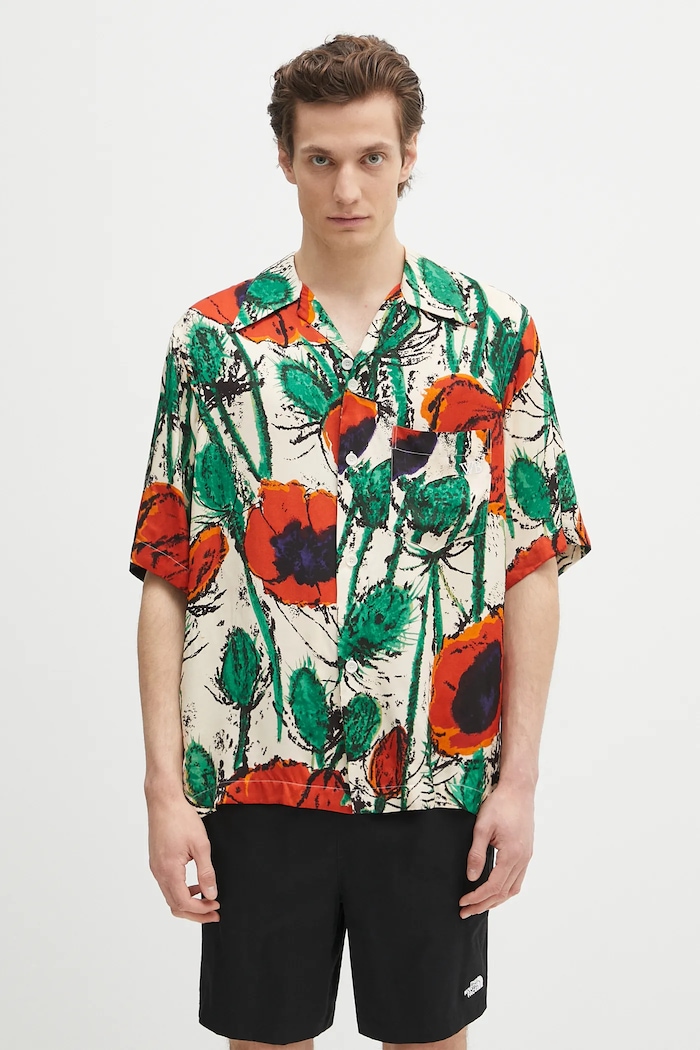 Wales Bonner camicia Highlife Bowling rilassato multicolore MS25SH08.VI05.0734