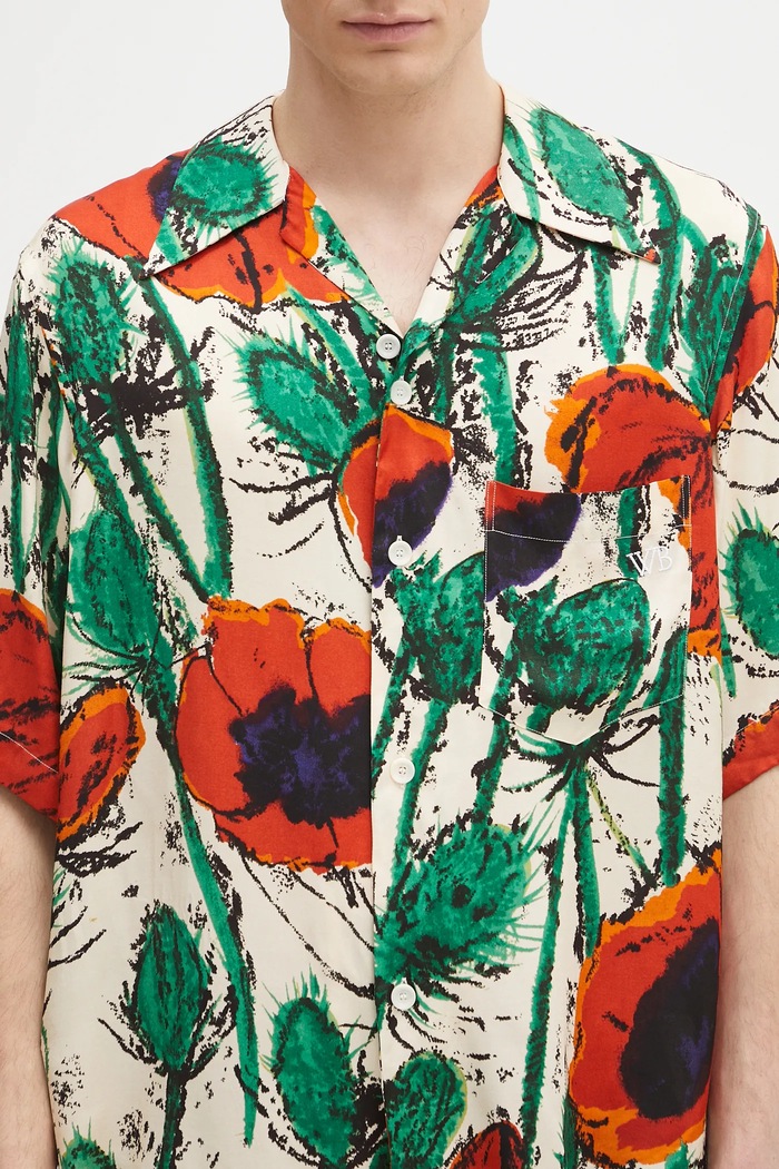 Wales Bonner camicia Highlife Bowling multicolore MS25SH08.VI05.0734