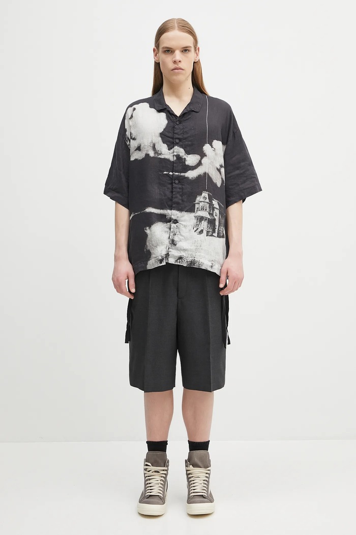 Undercover linen shirt Shirt/blouse UC1E4401.1 black