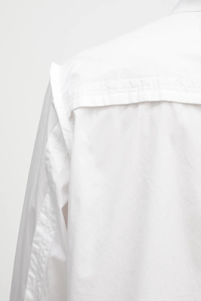 Хлопковая рубашка Undercover Shirt/blouse UP1E4410 белый
