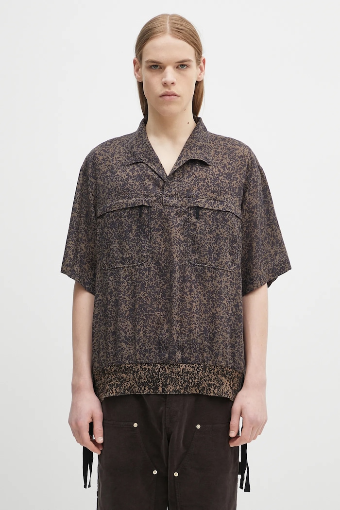 Undercover koszula Shirt/blouse pozostałe brązowy UC1E4405