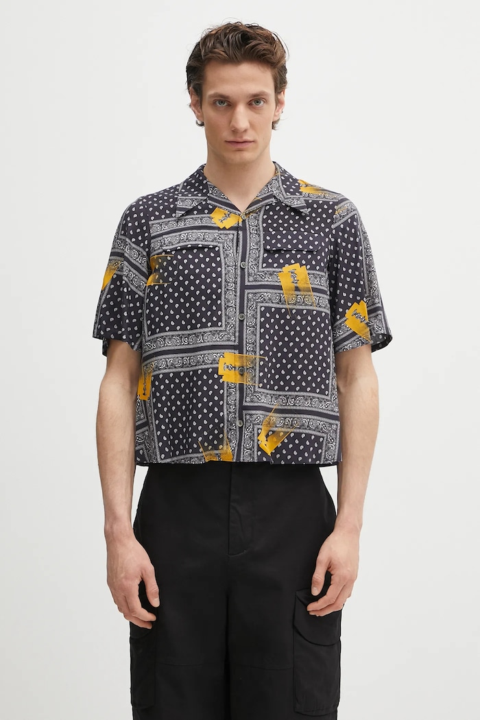 Риза Undercover Shirt/blouse свободна тъмносин UP1E1406