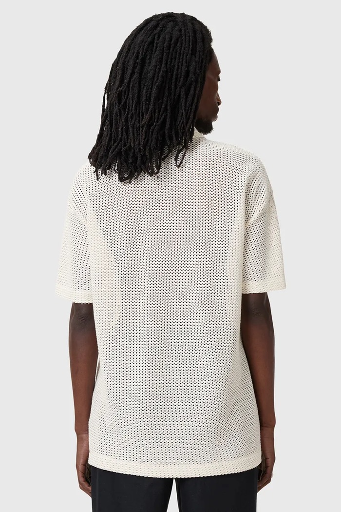 Bavlnená košeľa AllSaints MUNROE AllSaints M115SC biela