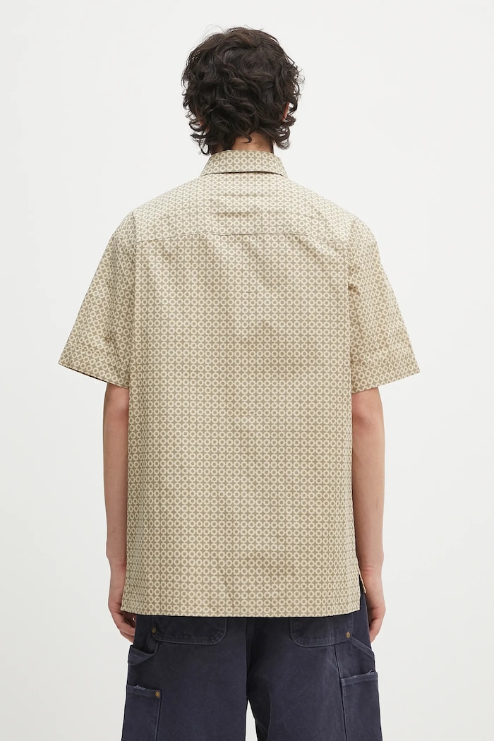 Clothing A.P.C. Chemisette Ross shirt cotton Men's COHFY.H12541 beige