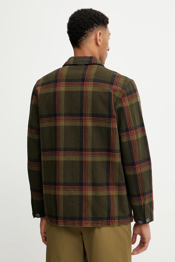 Ρούχα Μπουφάν Fjallraven Singi Flannel Overshirt M F12600226.662.555 πράσινο