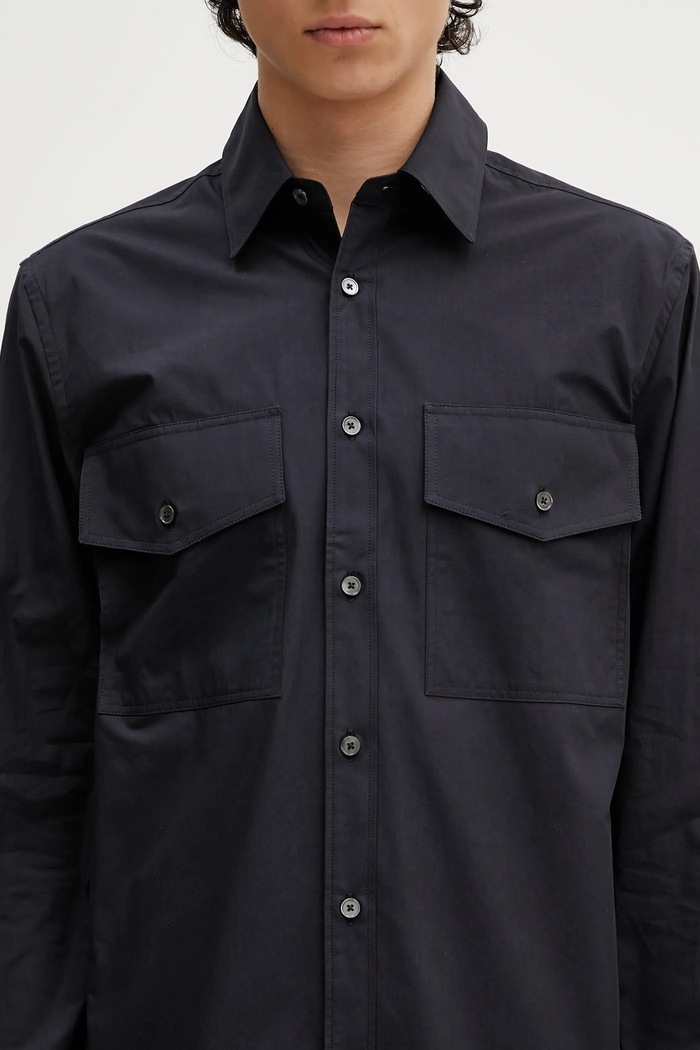 Paul Smith camicia in cotone blu navy M1R.389Z.P02630