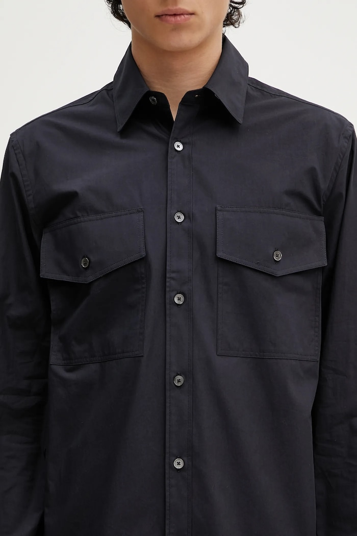 Paul Smith camicia in cotone blu navy M1R.389Z.P02630
