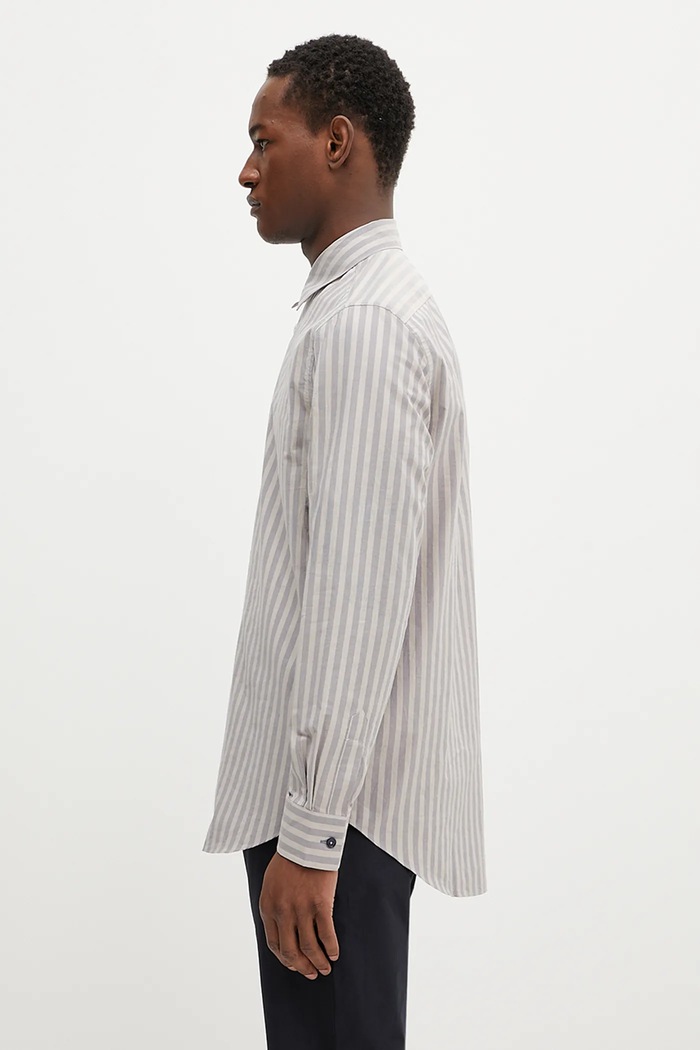 Памучна риза Paul Smith M1R.901U.P02635 бежов SS25