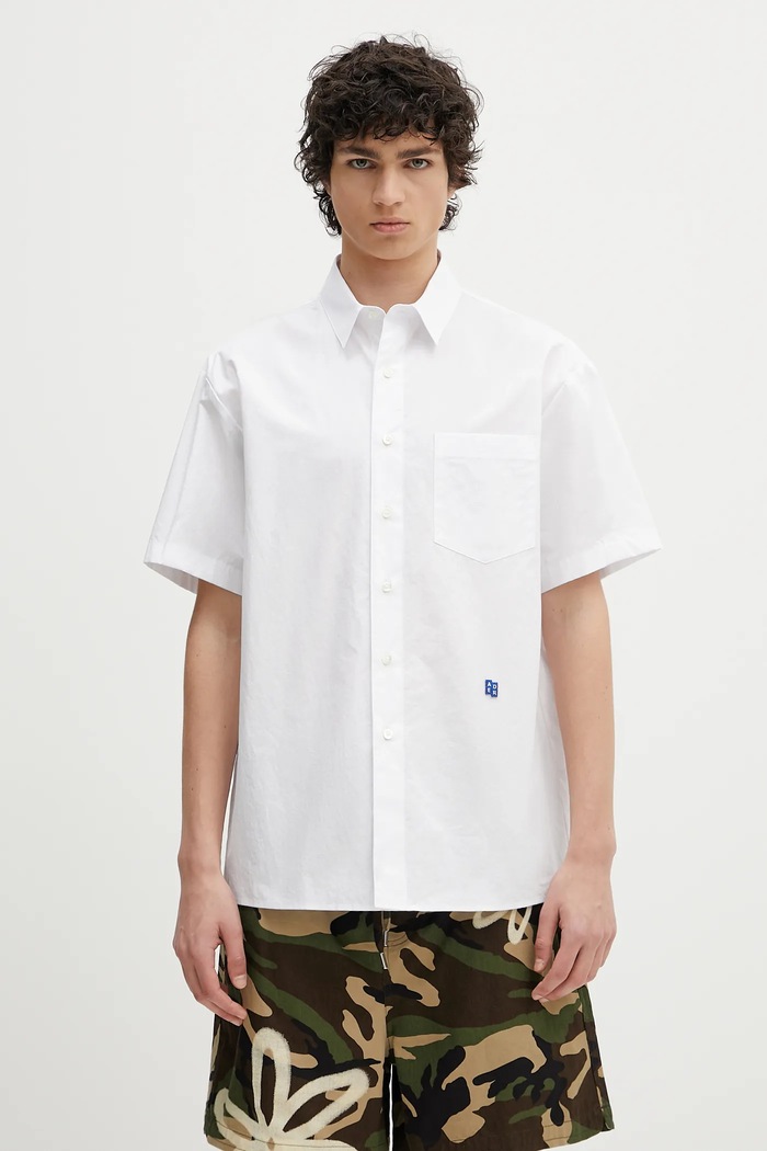 Ader Error cotton shirt Apparel-Top cotton white BN42FYSH0202WH