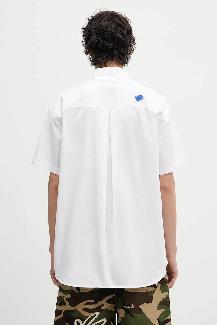 Clothing Ader Error cotton shirt Apparel-Top BN42FYSH0202WH white