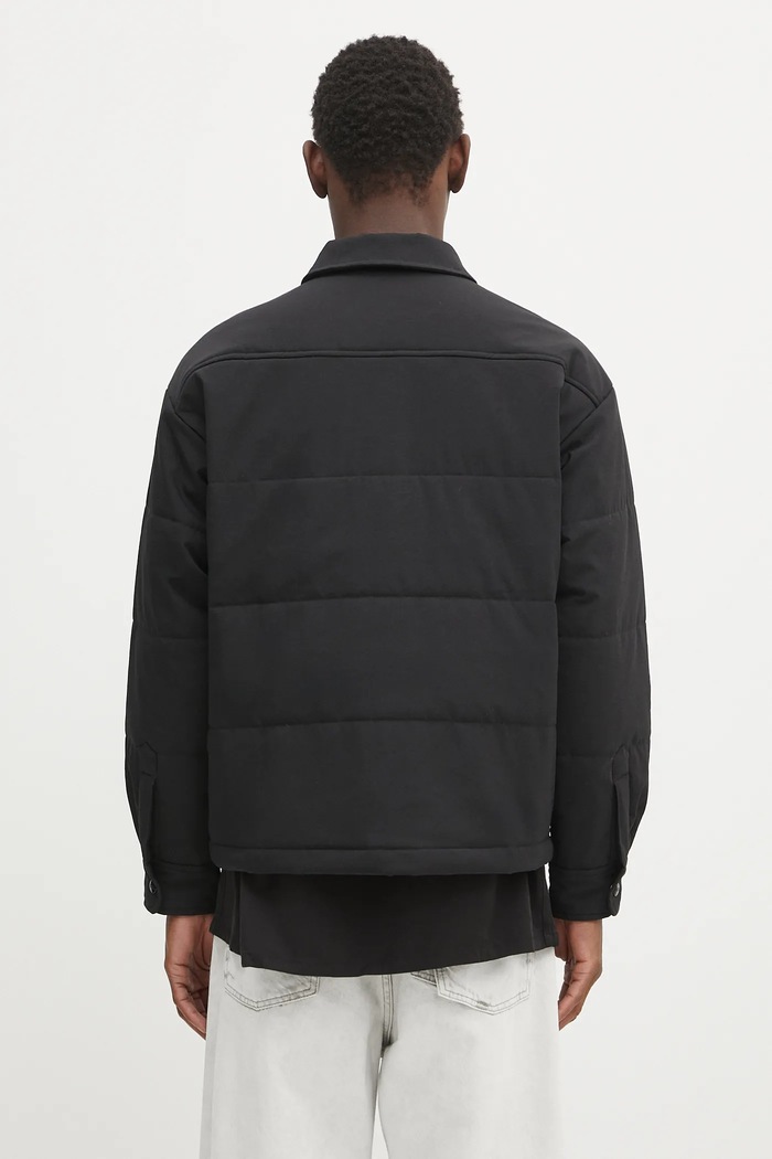 Odzież NEIGHBORHOOD kurtka Padded Shirt LS 242TSNH.SHM08 czarny
