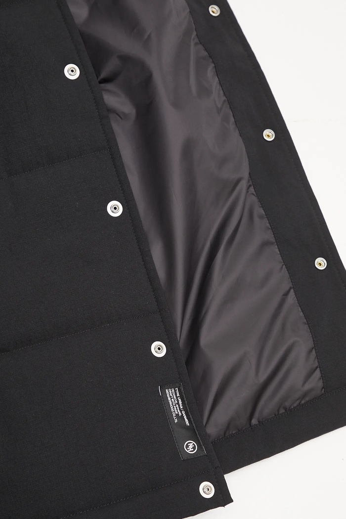 NEIGHBORHOOD kurtka Padded Shirt LS 242TSNH.SHM08 czarny