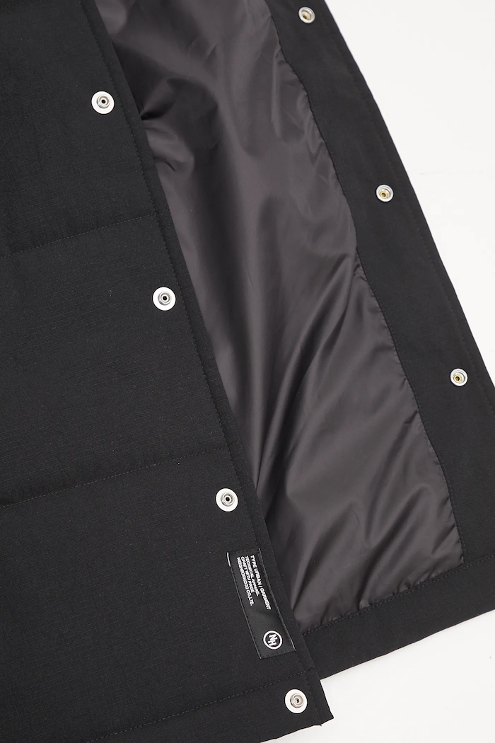 NEIGHBORHOOD kurtka Padded Shirt LS 242TSNH.SHM08 czarny