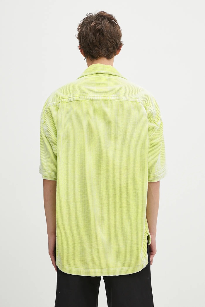 Odjeća Pamučna košulja Maison MIHARA YASUHIRO Amateur Sewn S/S Shirts A14SH084 zelena