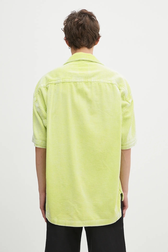 Odjeća Pamučna košulja Maison MIHARA YASUHIRO Amateur Sewn S/S Shirts A14SH084 zelena